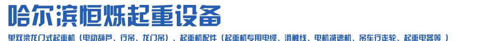哈爾濱起重機廠家